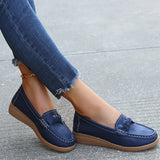 Pea Shoes Women's Spring Style 2023 New Light-Mouth Flat-Heeled Single-Color Shoes Women Women