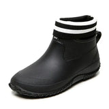 Boots Women's Rubber Anti-skid Colorful Unisex Ankle Boots Lightweight Slip On Boots Shoes 2020 Water-proof Drop
