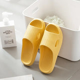 Home Soft Slippers Ladies/men's Thick Bottom Slipper Women Indoor Bathroom Anti-slip Floor Slides Silent