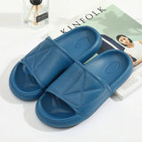 Indoor Floor Flat Shoes Summer Non-slip Flip Flops Bath Home Slippers Female Slipper Comfortable Mens Shoes House