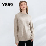 Autumn Winter Women Knitted Turtleneck Wool Sweaters 2021 Casual Basic Pullover Jumper Batwing Long Sleeve Loose