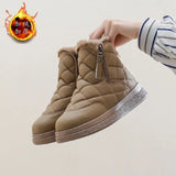 Breakj Boots Women 2024 New Winter Add Thick And Warm High Top Boots Platform Cotton Shoes Snow Boots