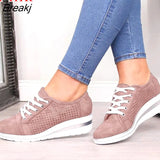 Women Flats Platform Shoes Woman Loafers Fashion Women's Slip On Shallow PU Casual Shoes Zapatos De Mujer