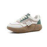 Breakj White Shoes Female Autumn 2023 New Korean Version Versatile Female Student Platform Shoes Casual Sports Shoes Women's Shoes