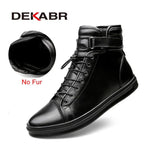 Brand Winter Warm Men Snow Boots High Top Fur Men's Boots Fashion Autumn Men Boots Casual Male Classic Shoes Size