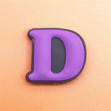PVC Capital English Letters Shoe Charms Shoes Accessories Croc Shoe Buckle Decorations Ormaments fit JIBZ Party Kid's