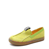 Shoes Spring Oxford Sewing Loafers Faux Leather Women Shoes Slip on Ladies Flats Walking Shoes Casual Female