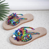 Breakj Southeast Asia's New Large-Size Women's Thick-Soled Sandals Temu Simple Atmospheric Beach Sandals