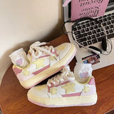 Breakj Star Plate Shoes Women 2025 Autumn New Korean Version Of The Flat-Soled Casual Shoes In The Trend Of The Students Single
