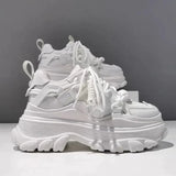White Sneakers Women Fashion Thick Bottom Womens Platform Sneakers Spring Autumn Shoes Woman Casual Shoes Zapatos De