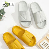 Indoor Floor Flat Shoes Summer Non-slip Flip Flops Bath Home Slippers Female Slipper Comfortable Mens Shoes House