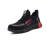 Safety Shoes With Steel Toe Cap Casual Men's Boots Breathable Indestructible Sneakers Ankle Working Security Sport