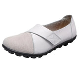 Orthopedic PU Leather Loafers Soft Sole Casual Flats Shoes for Women