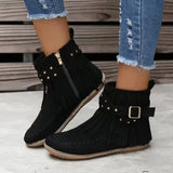 New Sweet Bohemian Leisure Fairy Shoes Fashion Short-Barrel Tassel Boots Online Celebrity Short Boots Children's