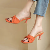 Summer New Peep Toe Flip Flop Sexy High Heel Women Slippers Ladies Elegant Gladiator Sandalias Shoes Zapatillas