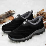 Men Winter Shoes Quality Moutain Sneakers Slip-on Male Rubber Bottom Sneaker Winter Warm Anti-skid Footwear Size
