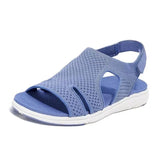 Shoes Summer 2021 Fish Flying Velcro Women Casual Sandals Comfort Flat Sneaker Sandals Women's Size 43 Zapatillas