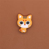 Sale 1pc Animals PVC Shoe Charms Shoe Buckle Accessories Cute Pug Face Shoe Decoration for croc jibz Kid's Party