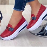 Casual Shoes 2022 Spring and Autumn New Thick Sole Comfortable Sports Shoes Wedge Heel Thick Sole Walking Casual