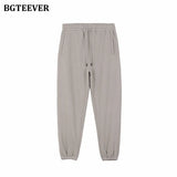 Winter Thicken Fleece Loose Women Pants Trousers 2021 Casual Drawstring Cotton Warm Female Sweatpants Ladies