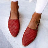 Women's Sneakers Summer 2023 Shoes Woman-shoes New Roses Large Casual Basic Flat Scandals Fretwork Buckle Strap Rubber Pointed