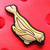 Charms Accessories Cartoon Animals Cute PVC Shoe Croc Buttons Sandals Charms Decoration Marine Organism Free