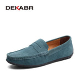 Big Size 38~49 Men Loafers Real Leather Shoes Fashion Men Boat Shoes Brand Men Casual Leather Shoes Male Flat