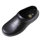 o'clock Quality Couple Chef Shoes Slip-on Waterproof Comfortable Shoes For Men Light Anti-skid Casual Flats Unisex
