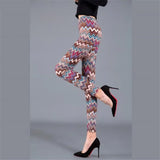 Printed Leggins Elastic Fitness Leggings Sexy Pants Women Push Up Trousers Summer Gym Sports