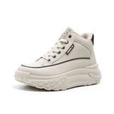 Breakj Korean Platform Dad Shoes Spring 2025 New Street Photo Student Running Sneakers Increased Leisure
