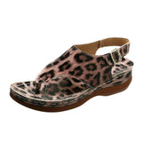 Breakj Platform Sandals Spring / Summer 2024 New Round-Headed Platform Casual Toe Buckle Sandals On The