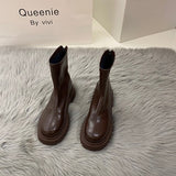 Breakj Skinny Martin Boots Children's Shoes 2025 Summer Small Ankle Boots Spring And Autumn Winter Boots Single