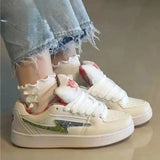 Breakj 2024 Women's Rubber Low Top (Help Less Than 10Cm)