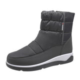 Thicken Warm Waterproof Snow Boots Women Long Plush Platform Ankle Boot Woman Winter 2023 Non Slip Cotton Padded