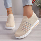 Summer New Large-Size Single-Shoe Women's Thick Bottom Slope And Sports Wind Casual Flying