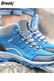Sneakers Fall Winter Couple Casual Sports Running Shoes Flat Outdoor Hiking Boots Waterproof Walking Shoes Zapatos