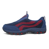 New Men Mesh Casual Shoes Classic Slip On Clunky Sneaker For Men Fashion Thick-Soled Dad Shoes Platform Sneakers Big