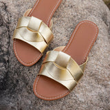 Breakj Cool Slippers Women 2025 Summer New Fashion Women's Flat-Bottom Slippers African