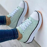 Breakj Children's Spring And Autumn 2023 New Canvas Shoes Breathable High-Help Casual Women's Shoes Thick Soles Lace Casual