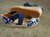 Sandals for Women Summer 2022 Casual Wedge Ladies Shoes New Pointed Toe Closed Toe Hemp Heel Slip On Beach Footwear