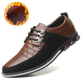 New Oxfords Leather Men Shoes Fashion Casual Slip On Formal Business Wedding Dress Shoes Men Big Size 38-48 Drop