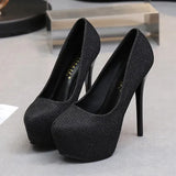 stiletto women's shoes 14cm high heels fashion super high heel shoes platform sexy pump high heels bridal shoes