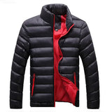New Autumn Winter Jackets Parka Men Warm Outwear Casual Slim Mens Coats Windbreaker Quilted Jackets Men