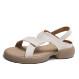 Breakj One Foot Pedal Sports Roman Sandals Women 2024 Summer Platform Retro Casual Fashion Beach Cool Drag