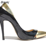 Classic Sexy Pointed Toe High Heels Women Pumps Shoes Spring Wedding Big Size