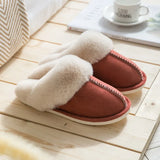 Women Wintere Slippers 7 Style Indoor Bedroom Lovers Couples Shoes Fashion Warm Shoes Flat Flat Non-slip