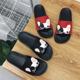 Home Slippers Summer Indoor Floor Non-slip Slippers Fashion Cartoon Couple Family Women and Men Sandals
