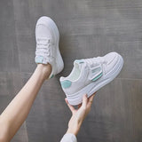 Breakj The Small White Shoes Women 2025 Autumn New Korean Version Of The Student Sports Shoes In Fashion Niche Women Casual
