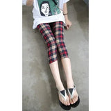 Printing Pants Women High Quality Capris High Waisted Floral Lady's Fitness Leggings Seventh Elastic Slim Short