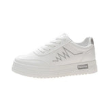 Breakj White Shoes Women 2025 Spring And Summer New Female Casual Shoes Korean Version Of Fashion Student Shoes Lightweight Breathable Flat Plate